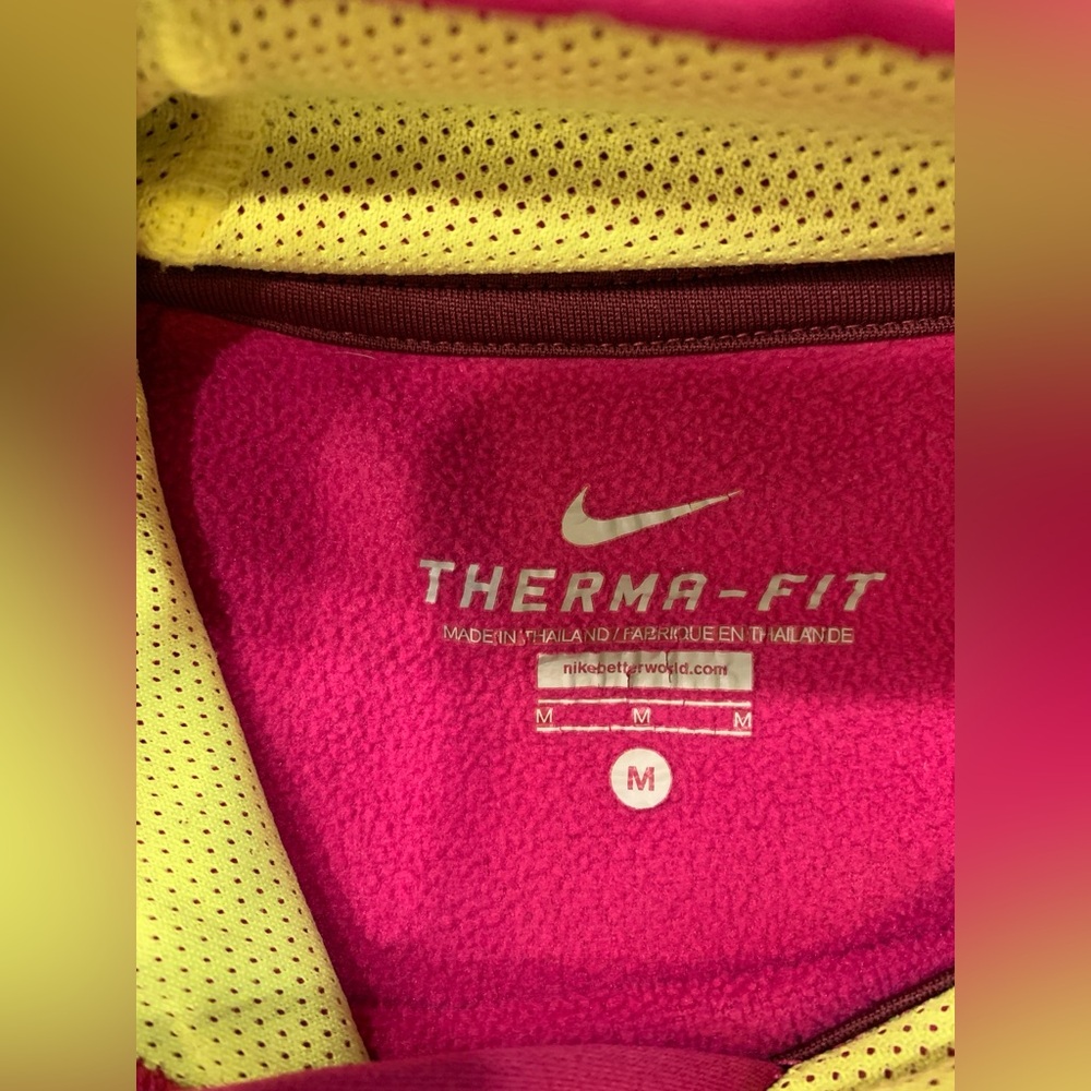 Nike Pink and neon Hoodie - Picture 5 of 11